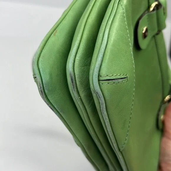 KATE SPADE Women’s Small Wynn Sutton Green Handbag Tote purse - Picture 16 of 16